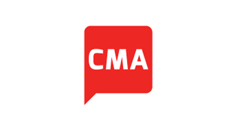 O logotipo do C-M-A Awards