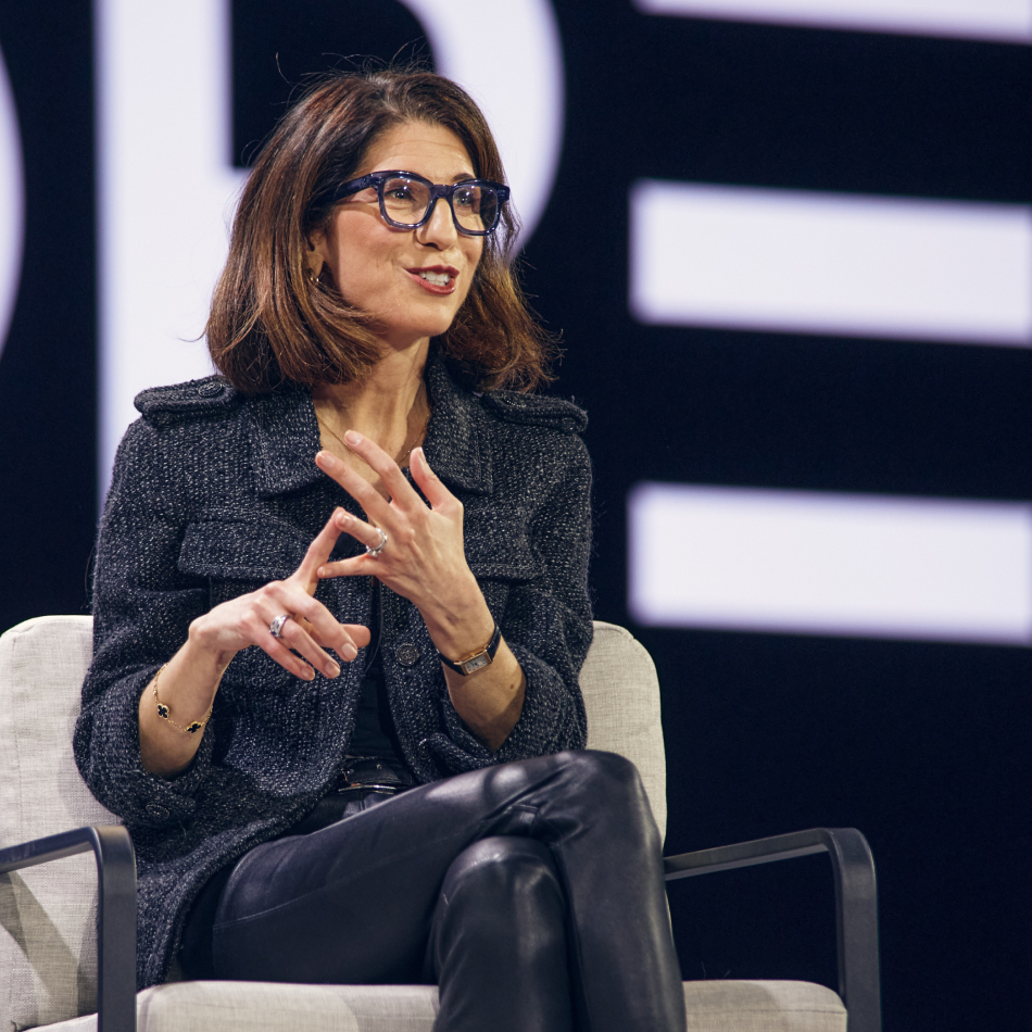 Ariane Gorin, CEO of Expedia Group speaking at EXPLORE24